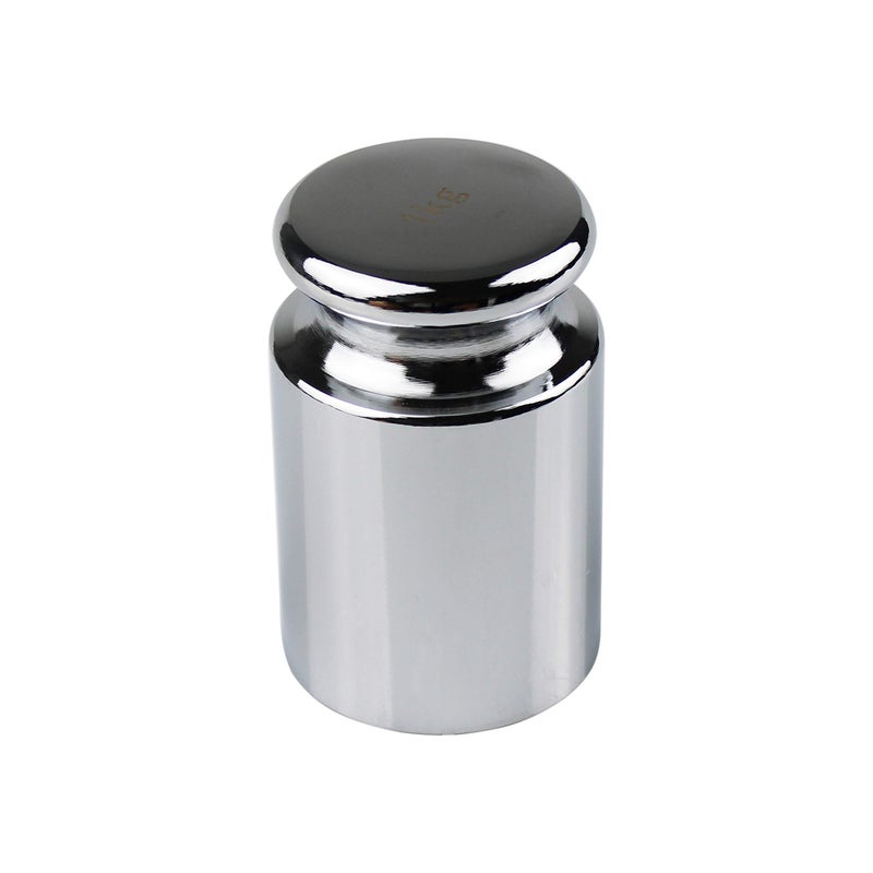 TEXALAN(R) Calibration Weight 1000g M2 Class Chrome Steel for School Lab Factory 1kg - Image 1